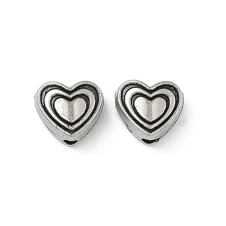 Tibetan Style Alloy Beads PALLOY-P317-08AS-1