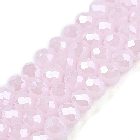 Electroplate Glass Beads Strands LS-EGLA-A044-J6mm-A02-1