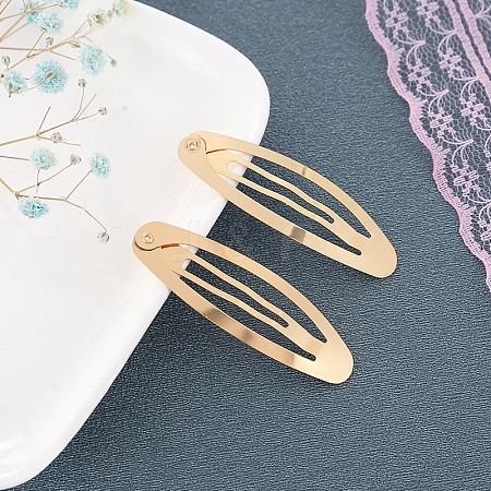 Alloy Snap Hair Clips PW-WGA742D-05-1