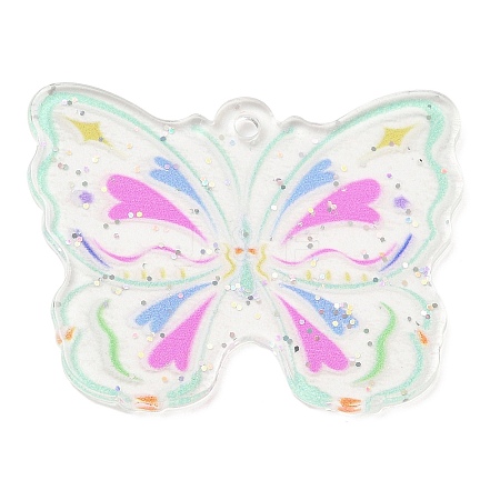 Acrylic Pendants LS-OACR-I008-02F-1