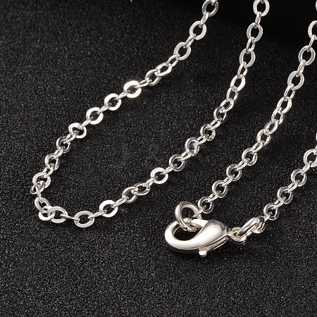 Brass Cable Chains Necklaces NJEW-JN01468-02-1