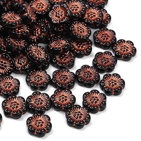 Opaque Acrylic Beads OACR-P029-10A-01-1