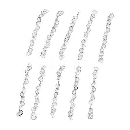 304 Stainless Steel Cross Chains Extender FIND-JF00136-1