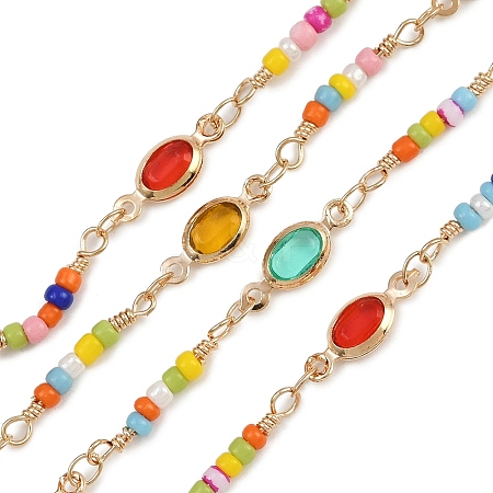Brass Oval Link Chains CHC-H115-06G-1