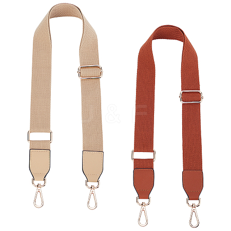 2Pcs 2 style PU Bag Handles FIND-WR0001-31-1