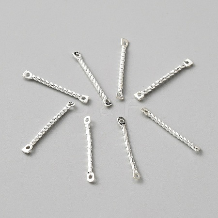 Brass Connector Charms KK-TAC0017-03C-S-1