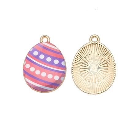 Printed Alloy Pendants ENAM-ZX002-38L-1