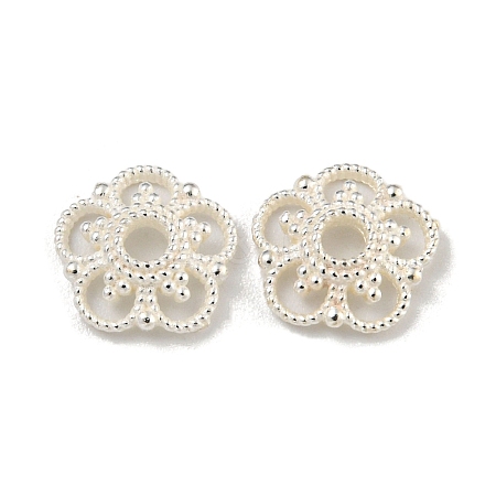 925 Sterling Silver Bead Caps STER-C007-04F-S-1