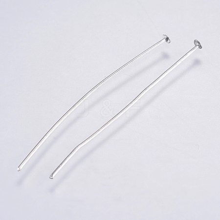 Tarnish Resistant 304 Stainless Steel Flat Head Pins STAS-F146-01P-40mm-1