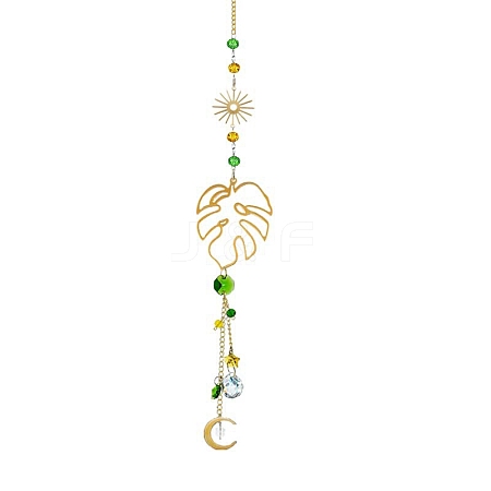 Crystal Glass Sun Catcher Pendant PW-WG7D6DF-03-1