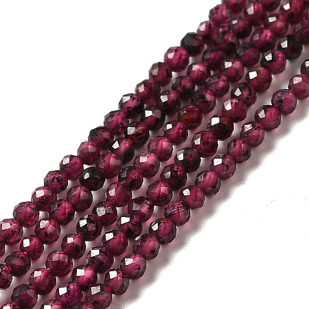 Natural Garnet Beads Strands G-I341-09A-1