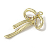 Brass Micro Pave Cubic Zirconia Pendant
s LS-ZIRC-R020-01G-2