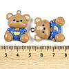 Bear Resin Pendants RESI-U004-03A-3