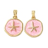 Brass Enamel Pendants KK-F911-01B-G04-1