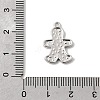 Christmas Brass Enamel Pendants KK-L258-05P-B01-3