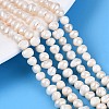 Natural Cultured Freshwater Pearl Beads Strands LS-PEAR-N013-04E-01-1