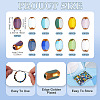 110Pcs 11 Colors Electroplate Glass Beads EGLA-TA0012-98-4