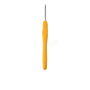 TPR Handle Aluminum Crochet Hook Needles TOOL-K016-05D-1