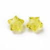 Transparent Acrylic Beads TACR-S152-02A-717-2