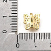 Brass Micro Pave Cubic Zirconia Charms KK-R222-01G-01-3