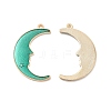 Alloy Enamel Pendants ENAM-E005-01G-04-1