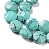 Synthetic Turquoise Beads Strands G-K357-B07-01-4