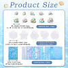 3Sets 3 Styles PET Waterproof Decorative Stickers DIY-TA0010-64A-3