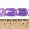 Natural Dyed Malaysia Jade Beads Strands G-B137-B02-01B-5
