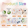 120G 8 Colors Glass Beads GLAA-TA0001-89-4