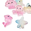 Sea Animals Transparent Resin Cabochons RE-CBAA0C5-03-2