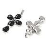 Natural Obsidian Pendants GG-CBA9F30-02P-15-2