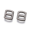 Mini Alloy Buckles PALLOY-WH0067-76-B-2