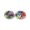 2-Hole Freshwater Shell Buttons SHEL-A004-01G-2