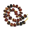 Natural Banded Agate Beads Strands GG-T001-06-4