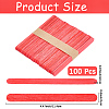 2 Sets Wood Craft Sticks DIY-CP0012-28B-2