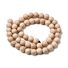 Natural Wood Beads Strands WOOD-B011-01A-4mm-3