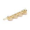 Alloy Hair Barrettes PHAR-Z003-07LG-3