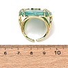Natural Amazonite Cuff Rings GG-CBA5FCC-02G-06-5