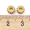 Rack Plating Brass Micro Pave Cubic Zirconia Spacer Beads KK-F089-36G-02-2