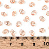 Transparent Colours Luster Glass Seed Beads SEED-N008-09I-4