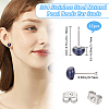 6 Pairs Shell Pearl Ball Stud Earrings EJEW-BBC0001-35A-2