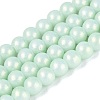 Baking Paint Glass Pearl Beads Strands DGLA-ZX001-05A-05-1