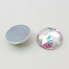 Imitation Taiwan Acrylic Rhinestone Flat Back Cabochons LS-GACR-D003-10mm-17-1