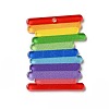 Rainbow Color Printed Acrylic Pendants LS-OACR-B006-01A-1