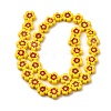 Handmade Millefiori Glass Bead Strands LAMP-J035-10mm-03-2