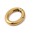 304 Stainless Steel Spring Gate Rings STAS-B128-04G-01-2