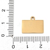 304 Stainless Steel Pendants SA-CBAE30B-03A-G-2
