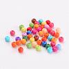 Solid Chunky Acrylic Ball Beads X-SACR-R812-4mm-M-2
