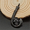 Stainless Steel Skull Fish Hook Ash Box Pendants Necklace PW-WGAEC22-01-2