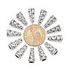 Tibetan Style Alloy Bead Cone TIBEB-00821-AS-NF-2